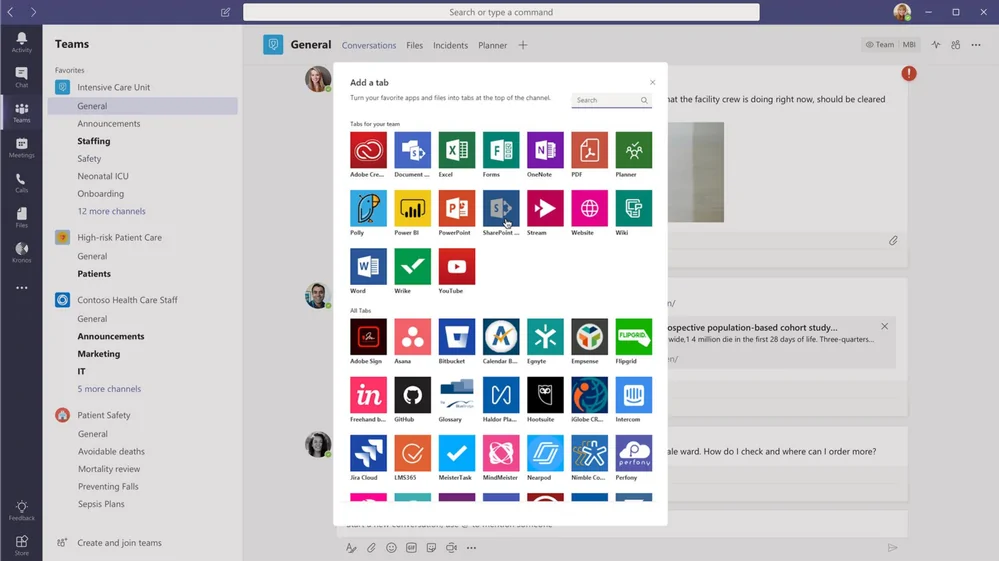 Microsoft Teams Store app