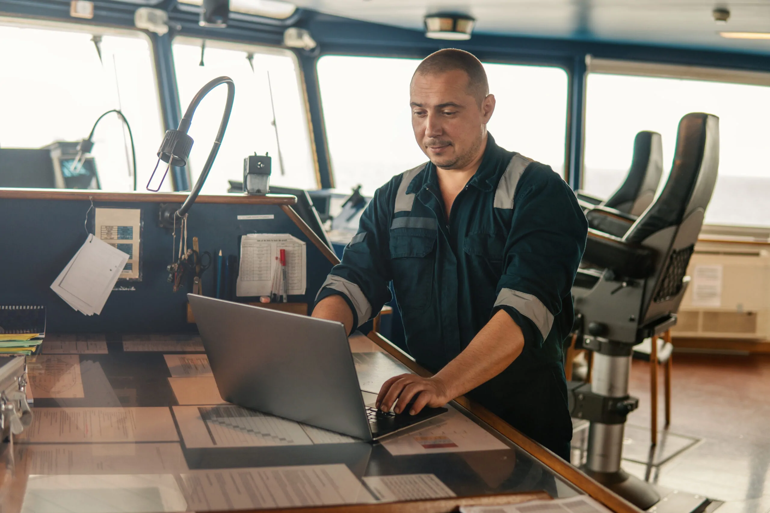 marine navigational officer is using laptop or not 2025 02 12 22 37 00 utc